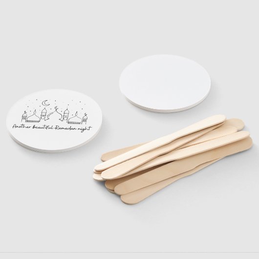 RAMADAN RAMADAN KAREEM RAMADAN MUBARAK T-Shirt Mag Handwaaier (Niet-gemonteerd)