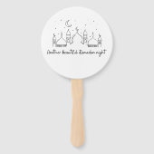 RAMADAN RAMADAN KAREEM RAMADAN MUBARAK T-Shirt Mag Handwaaier (Voorkant)