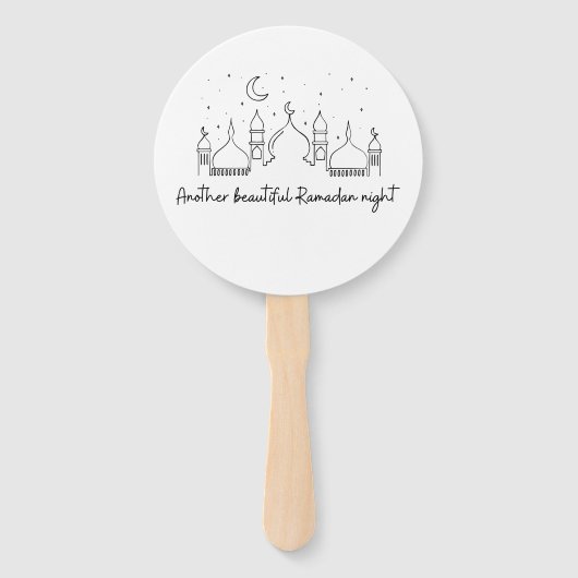 RAMADAN RAMADAN KAREEM RAMADAN MUBARAK T-Shirt Mag Handwaaier (Voorkant)