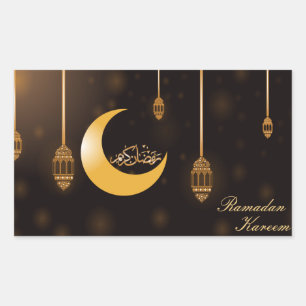 Ramadan Rechthoekige Sticker