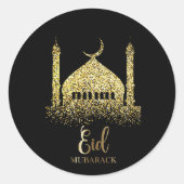 Ramadan Ronde Sticker (Voorkant)