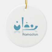Ramadan Serenity (licht) Keramisch Ornament (Voorkant)