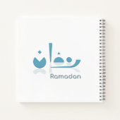 Ramadan Serenity (licht) Notitieboek (Achterkant)