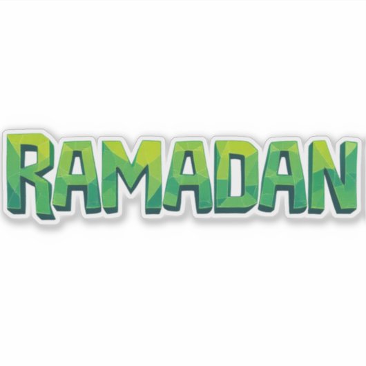 Ramadan Sticker (Voorkant)
