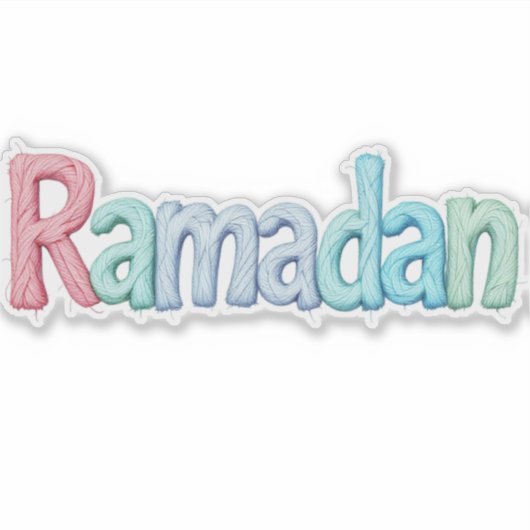 Ramadan Sticker (Voorkant)