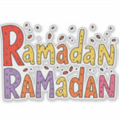 Ramadan Sticker (Voorkant)