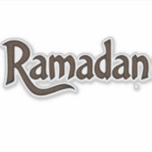 Ramadan Sticker (Voorkant)