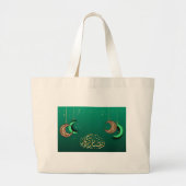Ramadan Theme Canvas tas (Voorkant)