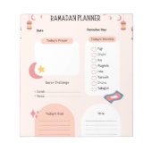 Ramadan Tracker | Dagelijkse planning voor Ramadan Notitieblok (Voorkant)