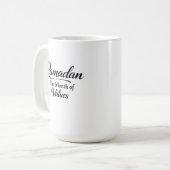 Ramadan van Waarden Koffiemok (Voorkant links)
