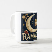 Ramadan vangt het licht, het ritme. koffiemok (Voorkant links)