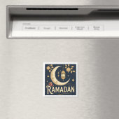 Ramadan vangt licht, ritme en reflectie magneet (Insitu (Vaatwasser))