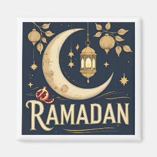 Ramadan vangt licht, ritme en reflectie magneet