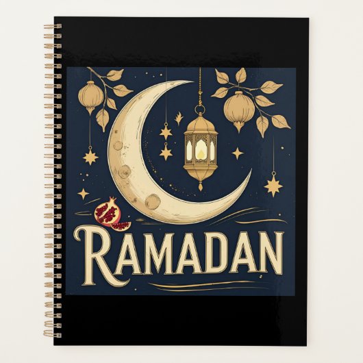 Ramadan vangt licht, ritme en reflectie planner (Voorkant)