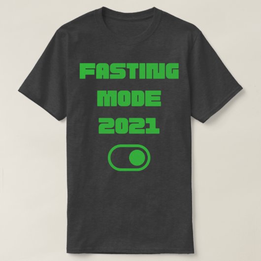 Ramadan vastenmodus op 2021 Islamitisch geschenk T-shirt (Design voorkant)