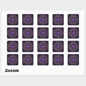 Ramadan Vierkante Sticker (Vel)