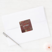 ramadan vierkante sticker (Envelop)