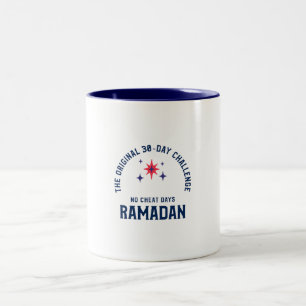 Ramadan voor Spirituele Fitness - geen bedriegdage Tweekleurige Koffiemok