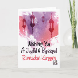 Ramadan Wensen Kaart