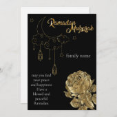 ramadangroet feestdagenkaart (Voorkant / Achterkant)
