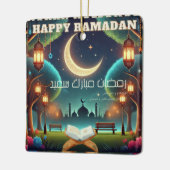ramadankaart keramisch ornament (Links)