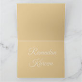 Ramadanlampen - schilderen kaart (Binnen)