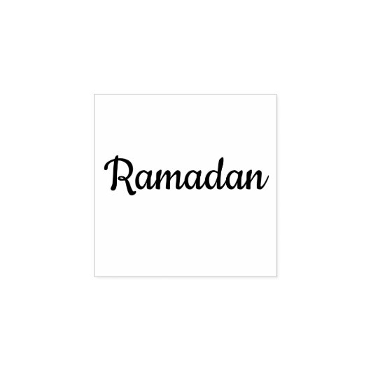 ramadanstempel rubberstempel (Afrduk)