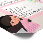 Ramadhan Daily Checklist for GIRLS Poster (Hoek)