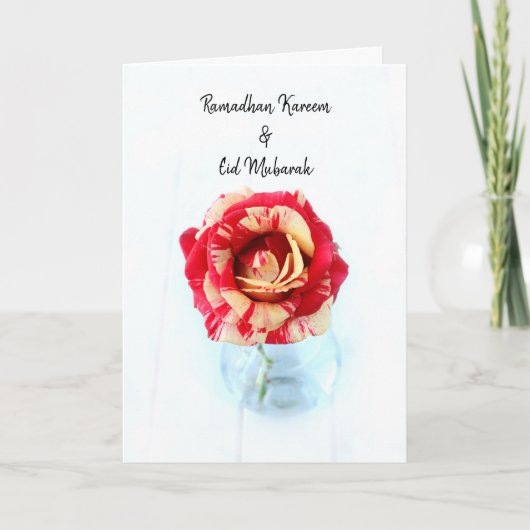 Ramadhan Kareem en Eid al Mubarak kaart (Voorkant)