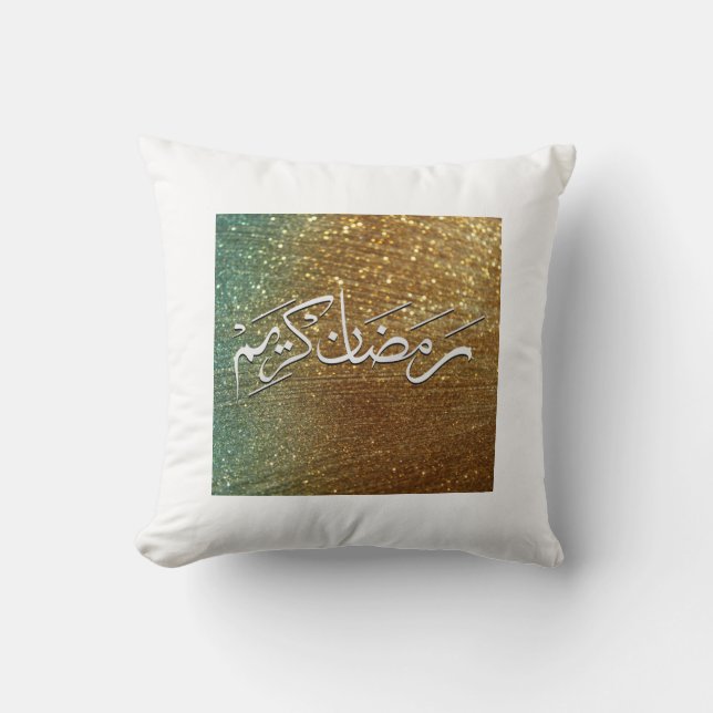 Ramadhan Kareem in Arabisch Decoratief kussen (Voorkant)