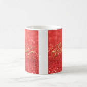 Ramadhan kareem in Arabische rode kleur Koffiemok (Center)