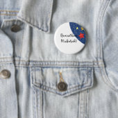 Ramadhan Mubarak tot de wereld Ronde Button 5,7 Cm (In situ)