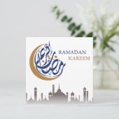 Raman Kareem Feestdagenkaart (Staand voorkant)