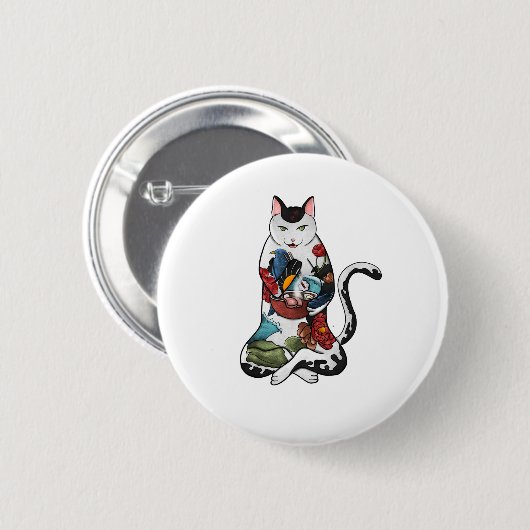 ramankat ronde button 5,7 cm (Voorkant /achterkant)