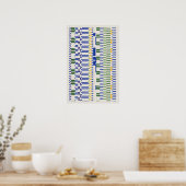 Ramanujan-getallenpatroon poster (Keuken)