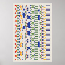 Ramanujan-getallenpatroon Poster