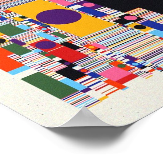 Ramanujan numbers Pattern Design  Poster (Hoek)