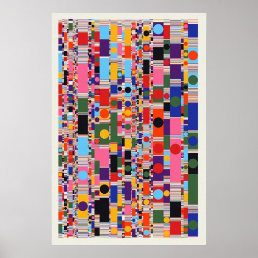 Ramanujan numbers Pattern Design  Poster (Voorkant)