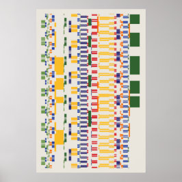 Ramanujan Numbers Pattern  Poster