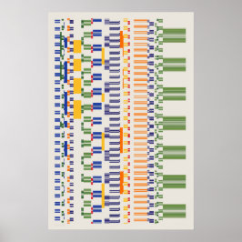 Ramanujan-nummers Patroon  Poster