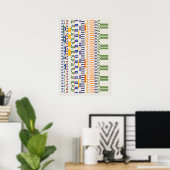 Ramanujan-nummers Patroon Poster (Thuiskantoor)