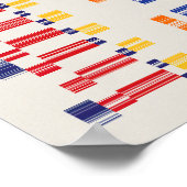 Ramanujan-nummers Patroon Poster (Hoek)