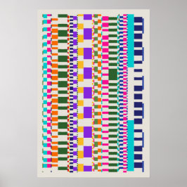 Ramanujan-nummers Patroonontwerp  Poster