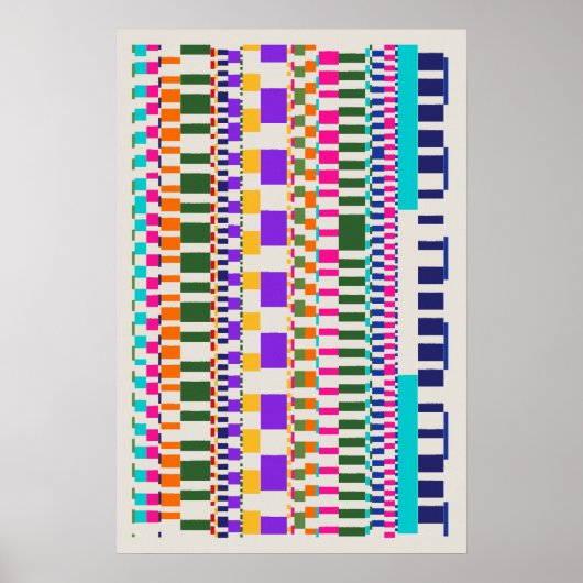 Ramanujan-nummers Patroonontwerp Poster (Voorkant)