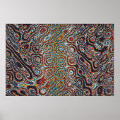 Ramanujan Theta Flow Field  Poster (Voorkant)