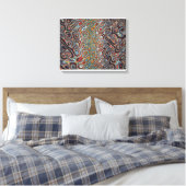 Ramanujan Theta-stroomveld Canvas Afdruk (Insitu (Slaapkamer))