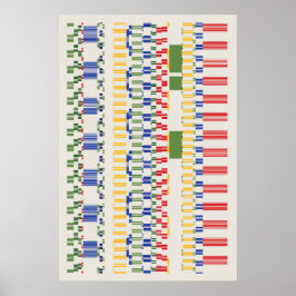 Ramanujannummers Patroon  Poster
