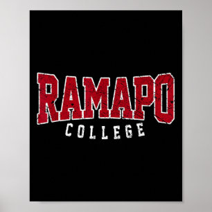 Ramapo Institute of Technology Arch Vintage voor m Poster