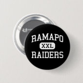 Ramapo - Raiders - Hoge Franklin-meren Ronde Button 5,7 Cm (Voorkant /achterkant)