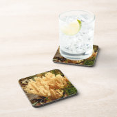 Ramaria stricta Fungi Hard Plastic Onderzetters (Rechterzijde)